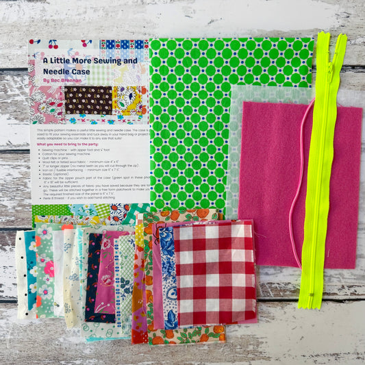 A Little More Sewing and Needle Case Kit & Pattern