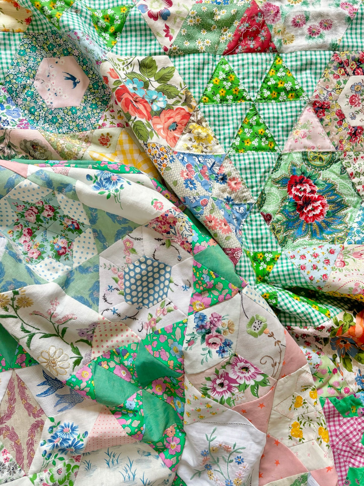 Gosling Quilt Paper Pieces