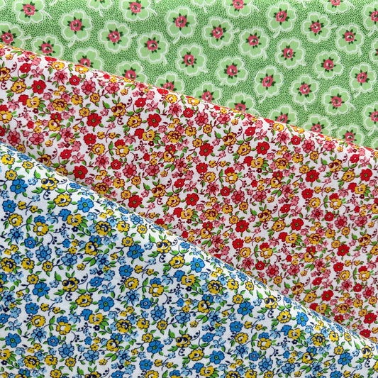 Flowing Flowers in Red by Whistler Studios for Windham Fabrics