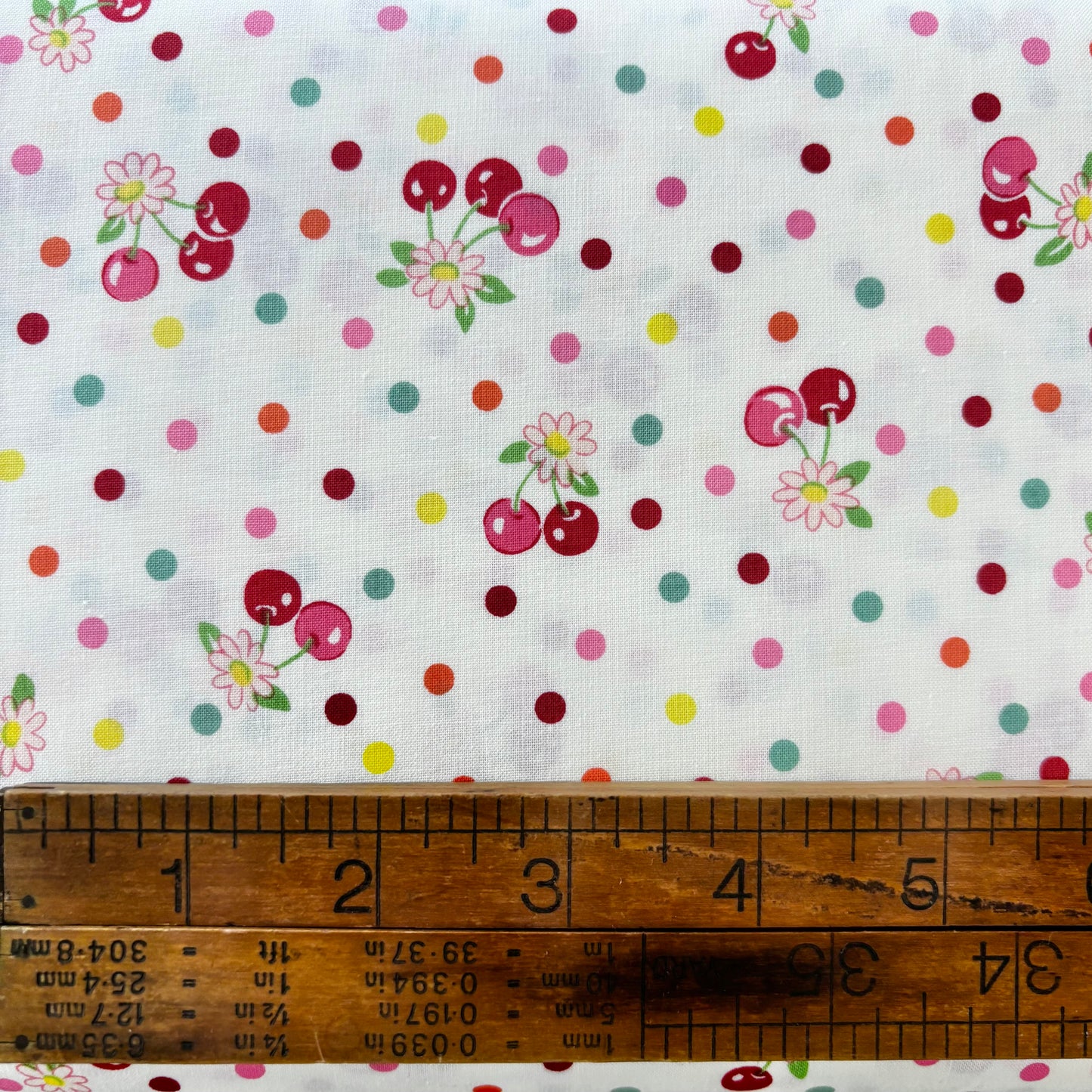 YUWA - Atsuko Matsuyama Cherries - White