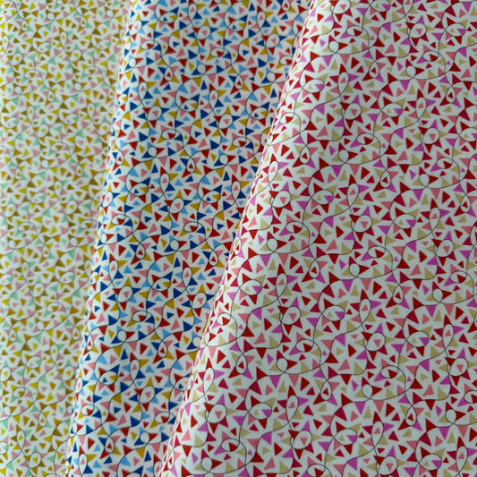 Summer Fair Fun Fair Bunting C - Liberty Lasenby Quilting Cotton