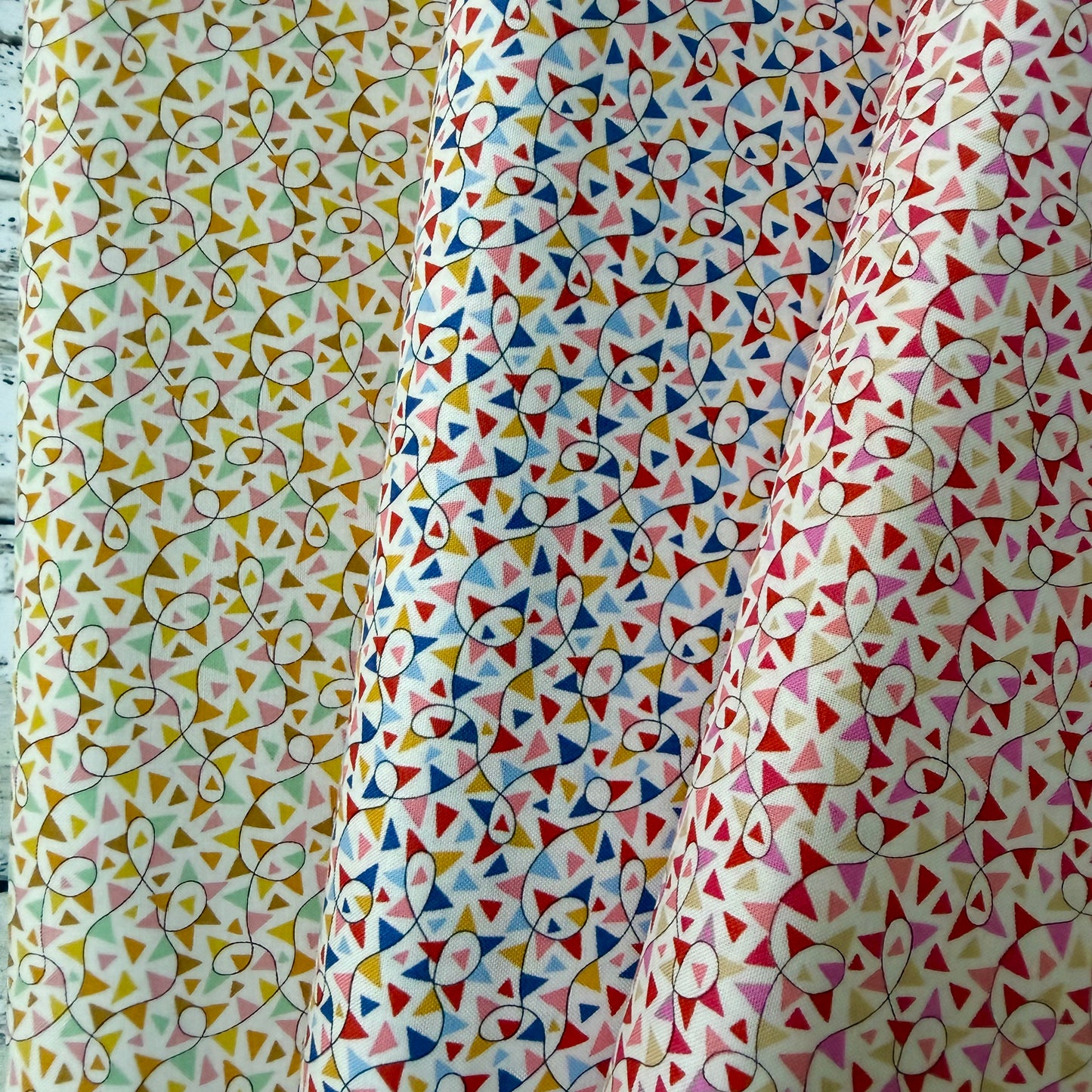 Summer Fair Fun Fair Bunting D - Liberty Lasenby Quilting Cotton