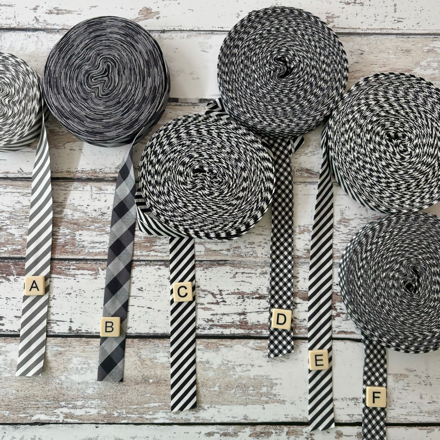 Bias Binding - Black and White