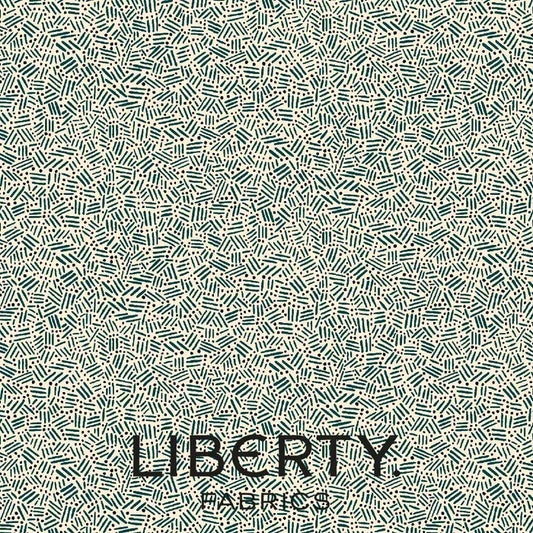 Arthurs Garden 2 - Dots and Dashes - Liberty Quilting Cotton