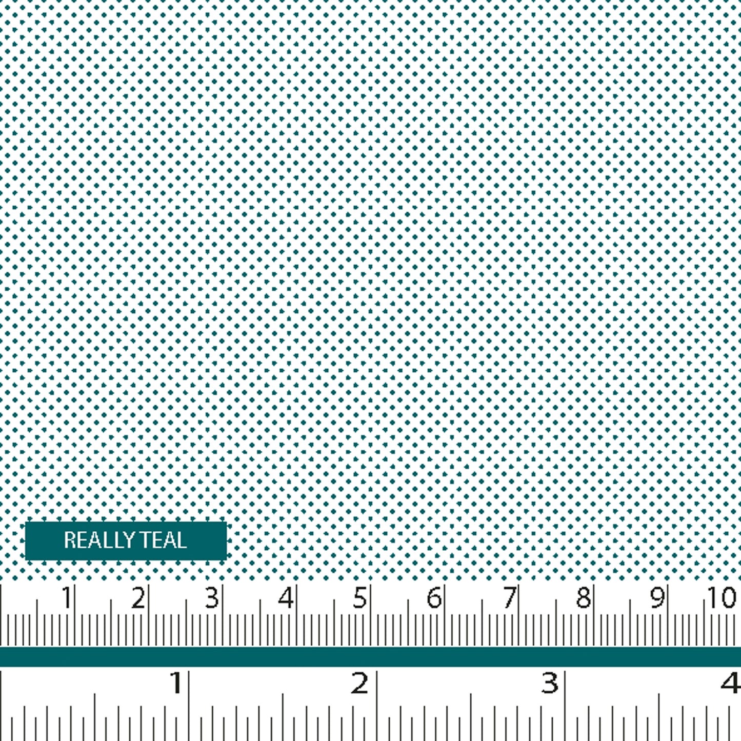 Micro Dot - Really Teal