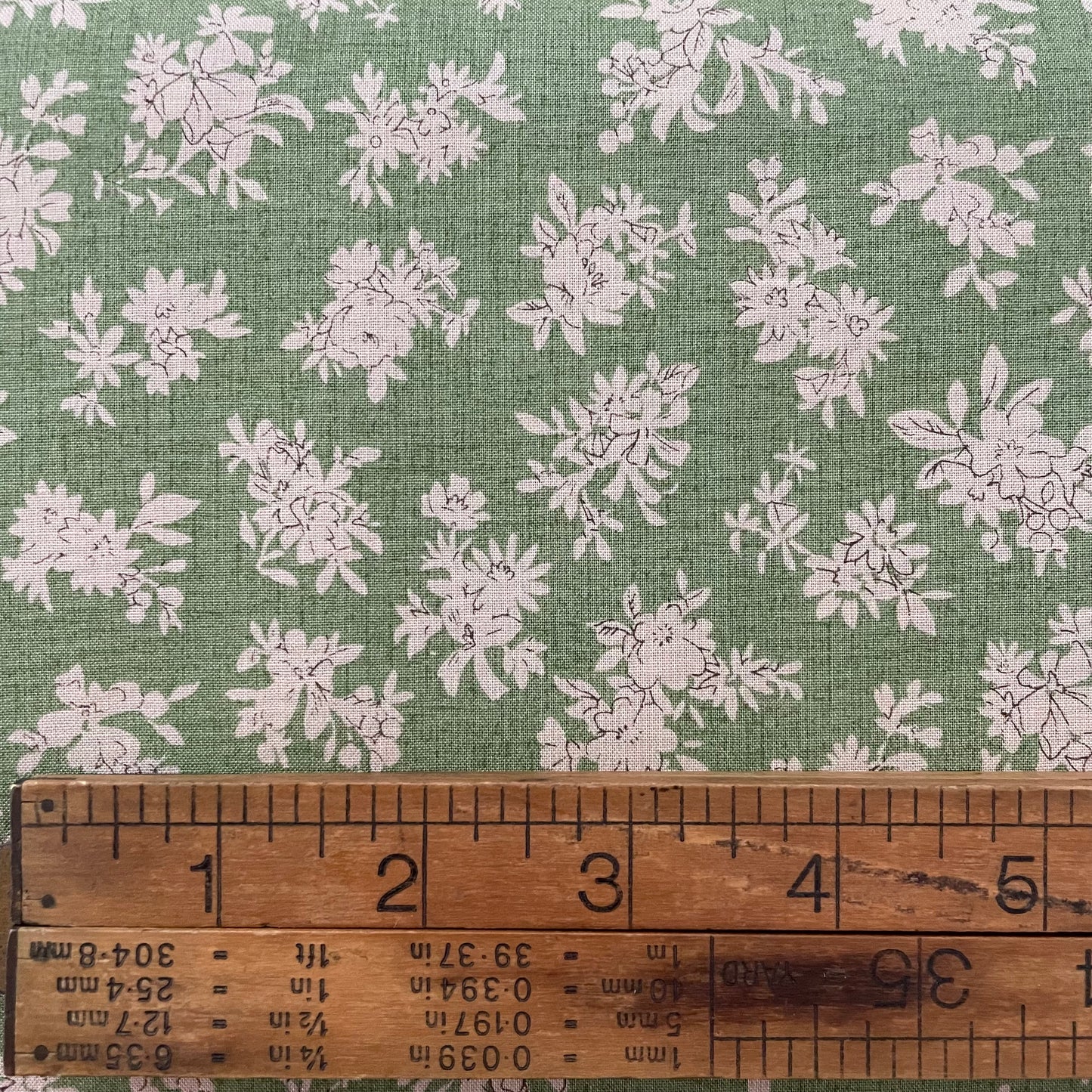 Yuwa Green Floral