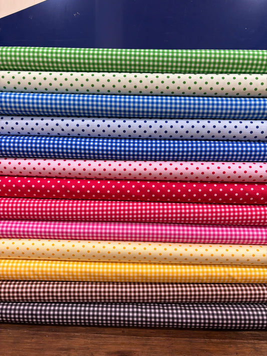 Essential Spot - Pink on Red