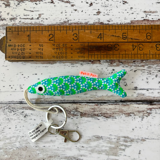 Wasabi Sardine Bag Charm from Petit Pan