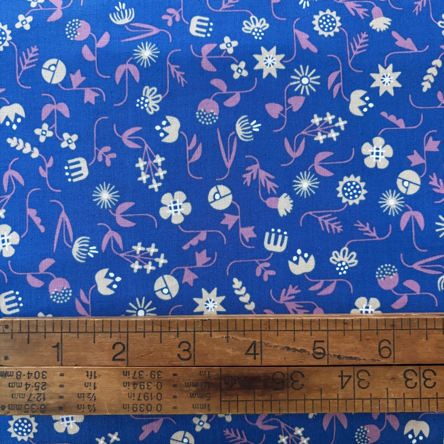 Flowery in Lapis - Salutations - Ruby Star Society