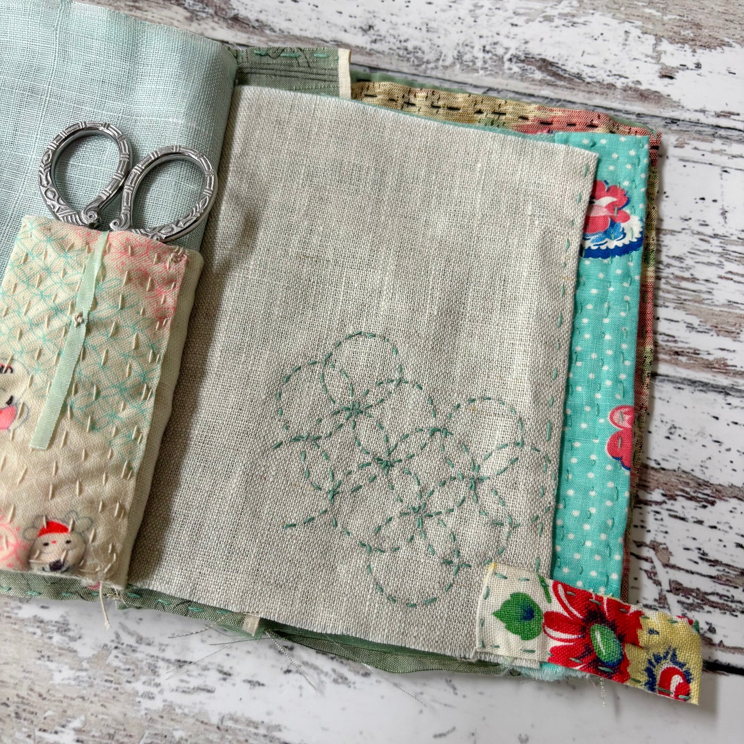 Japanese Vintage Textile Needlebook Bundle