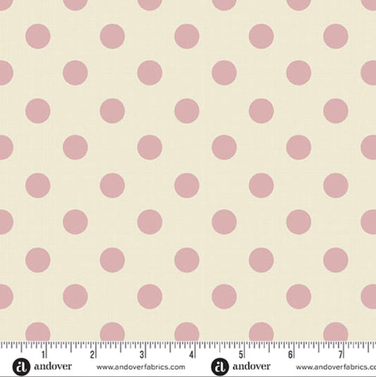 Large Dot in Blush - Quiltessentials by Laundry Basket Quilts