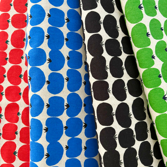 Black Tomato Linen Printed Canvas