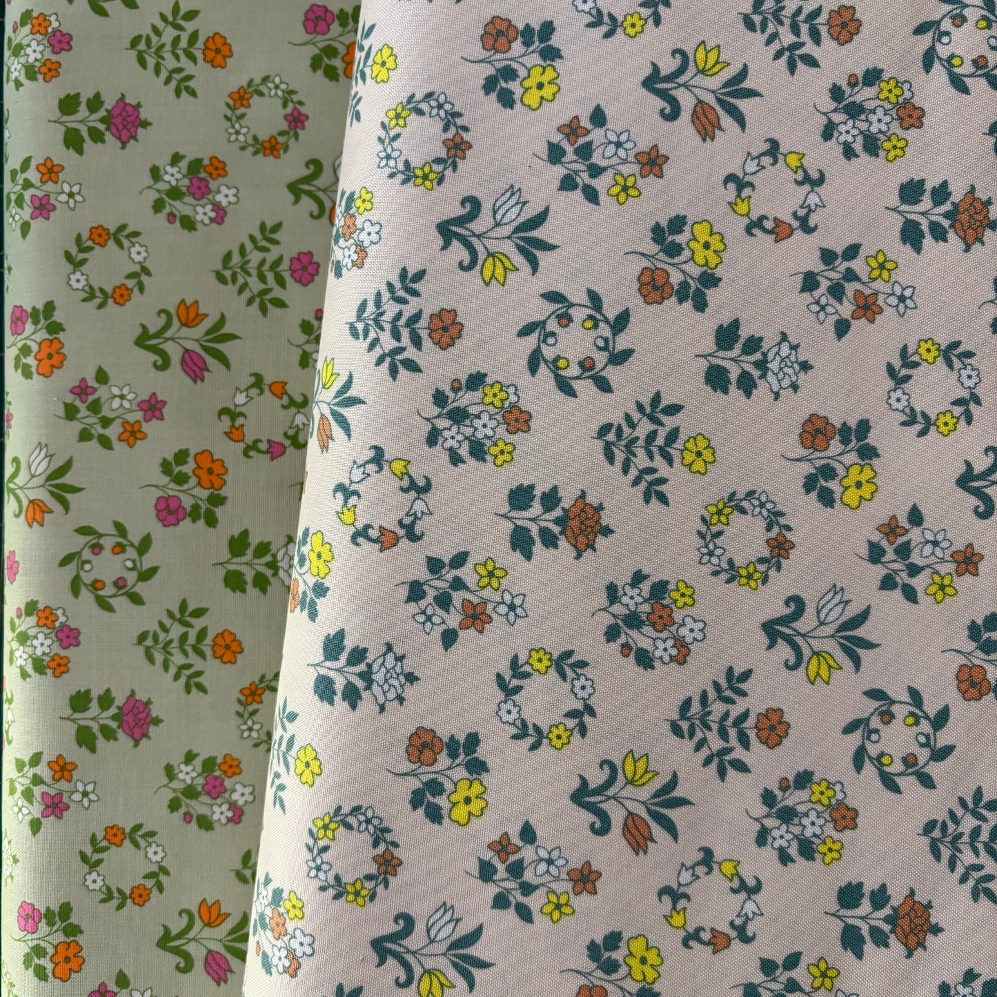 Liberty Lasenby Quilting Cotton - Craft Garden - Mary’s Embroidery C