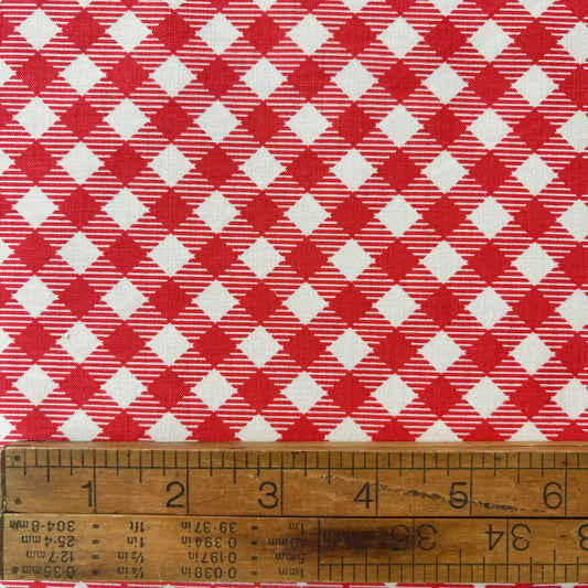 Bee Gingham - Cayenne - Riley Blake