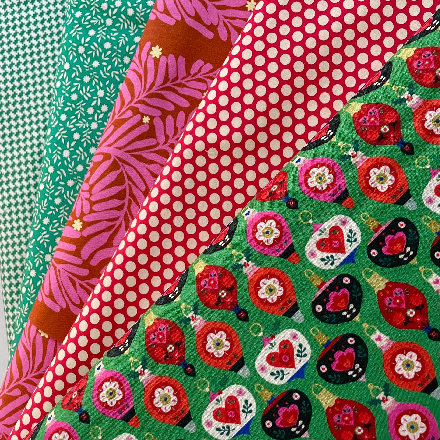 Nordic Noel by Dashwood Studio - Baubles Green