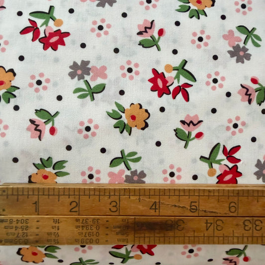 Reunion in Coral - Gentler Times Wide Back - 108” wide