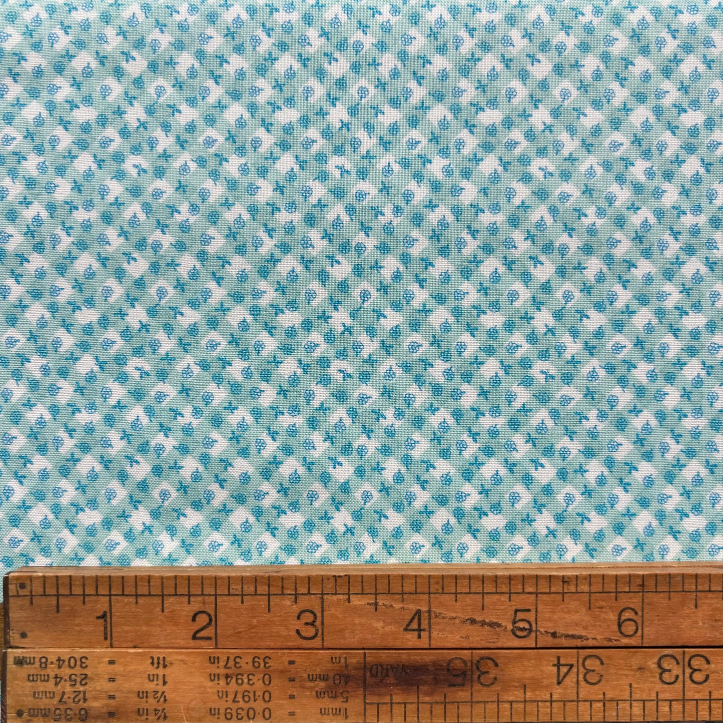 Playtime 30's Gingham Mist - Riley Blake