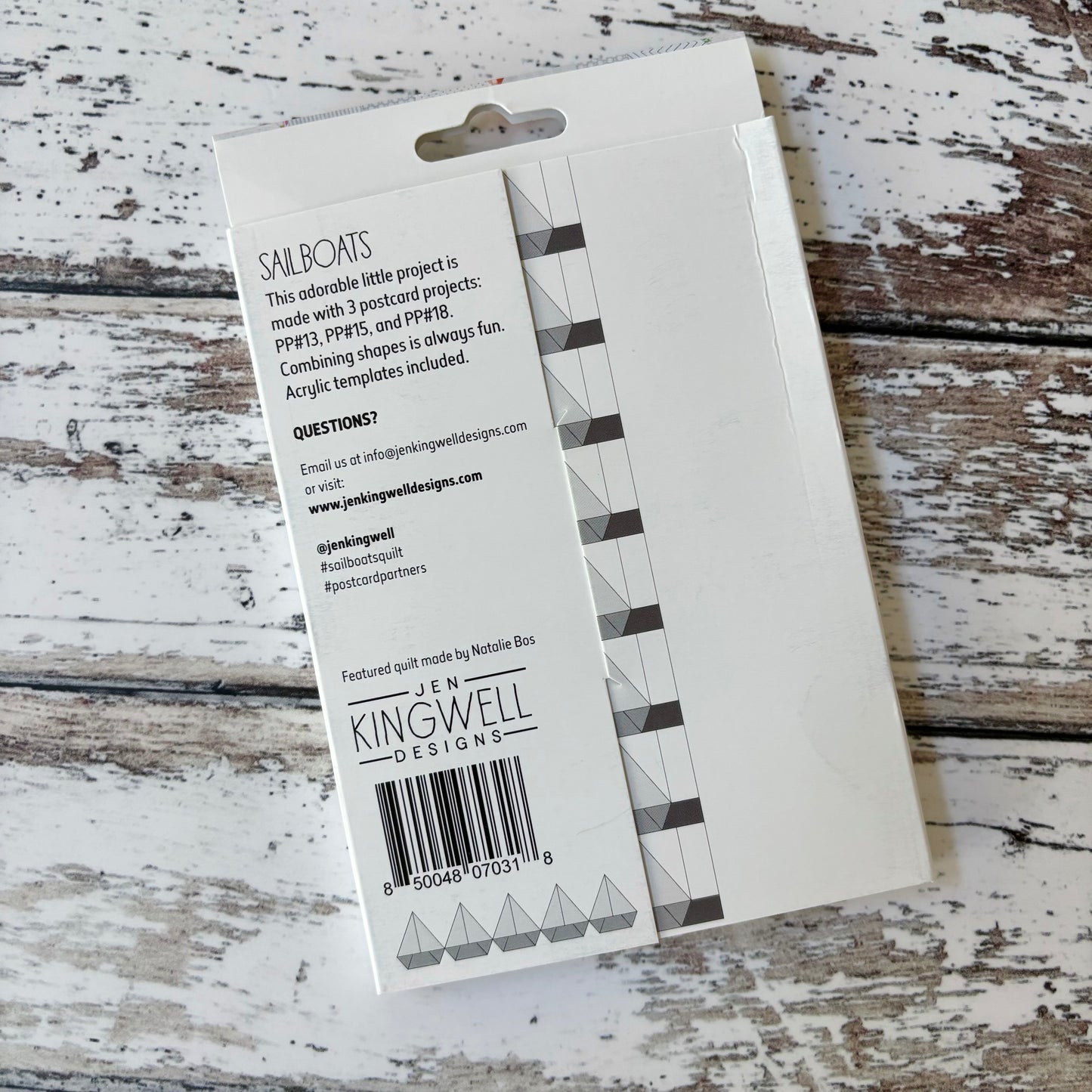 Sailboats - Postcard Partner by Jen Kingwell