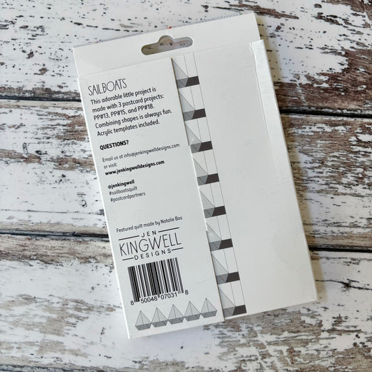 Sailboats - Postcard Partner by Jen Kingwell