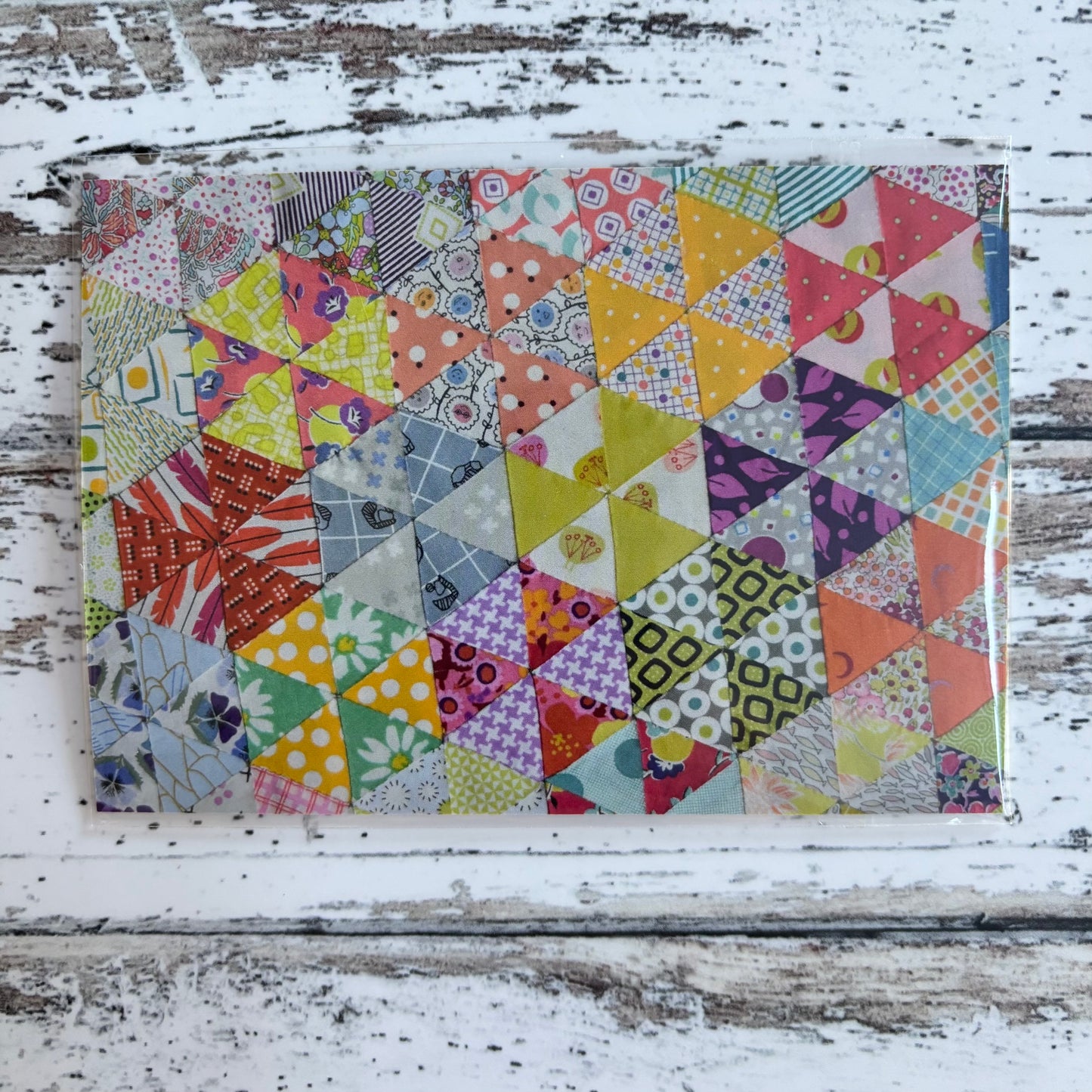 Jen Kingwell Postcard Project #15 - 60 Degree Equilateral Triangle
