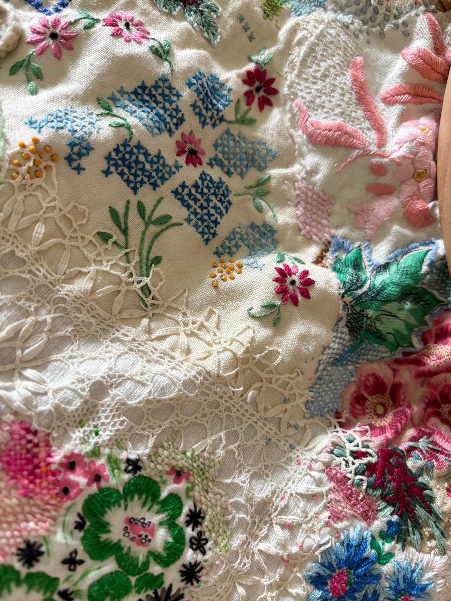 Small Vintage Textile Collage (2 Days) - Thursday 23rd and Friday 24th April, 10am - 4pm