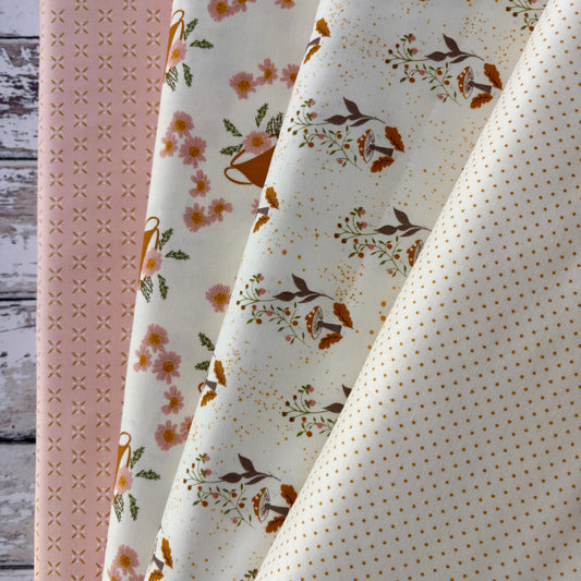 Daisy Tea in Porcelain from Frivolity by Moda