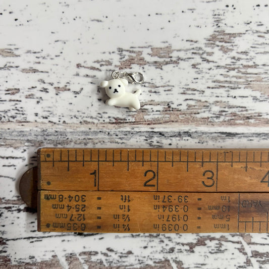 Ziggy Bagel Zipper Charm