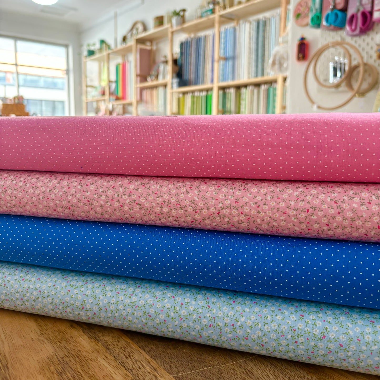 Handworks Pink with Pin Dot