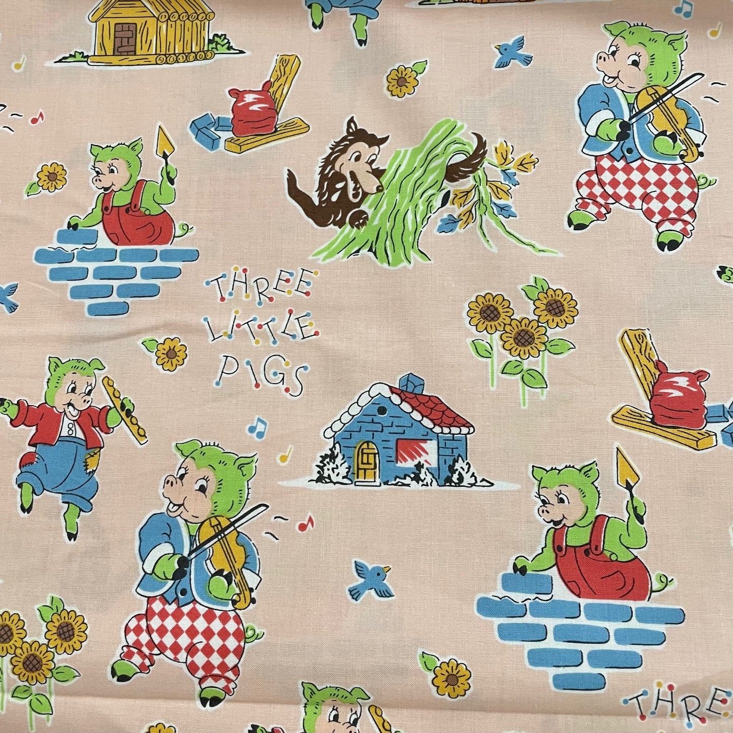 Vintage Time - Three Little Pigs by Kei