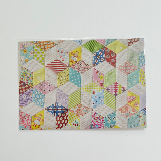 Jen Kingwell Postcard Project #12 - 6 Pointed Star