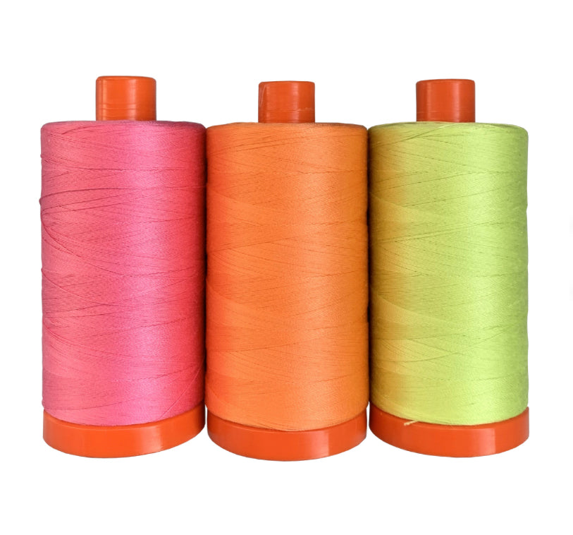 Aurifil Neons (Large Spools) by Tula Pink
