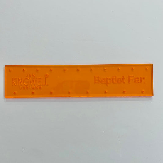 Jen Kingwell - Baptist Fan Quilting Ruler