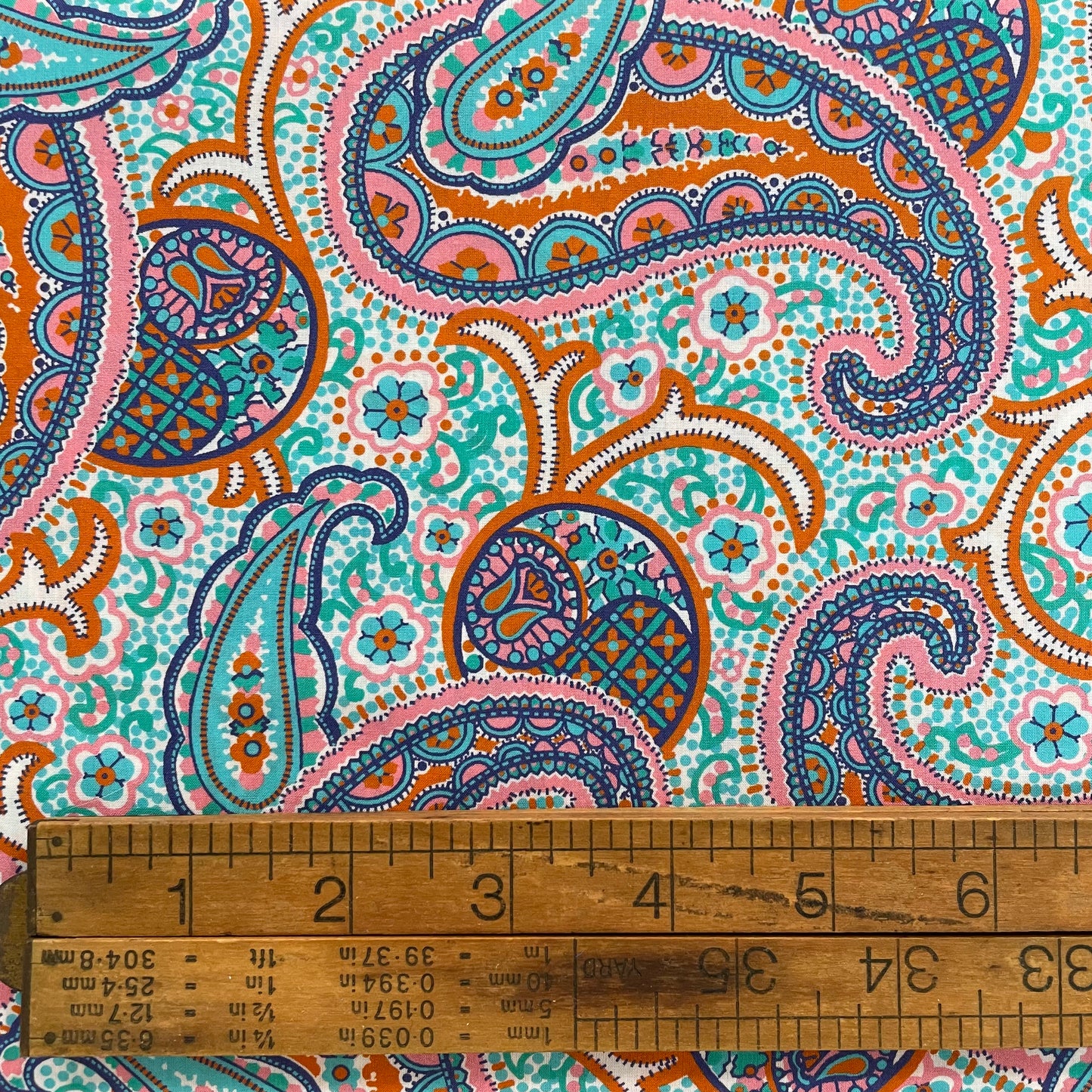 Pasha's Paisley D Liberty Tana Lawn Orangic