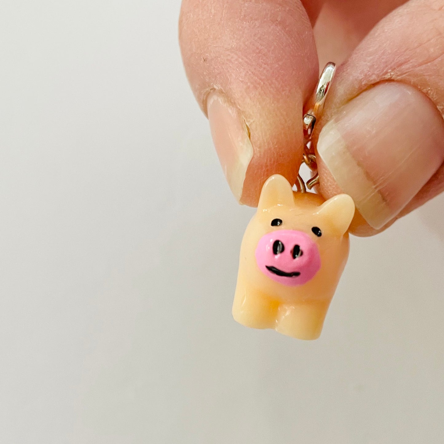 Pig Zipper Charm
