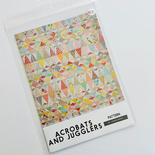 Acrobats and Jugglers Quilt Pattern - by Louise Papas