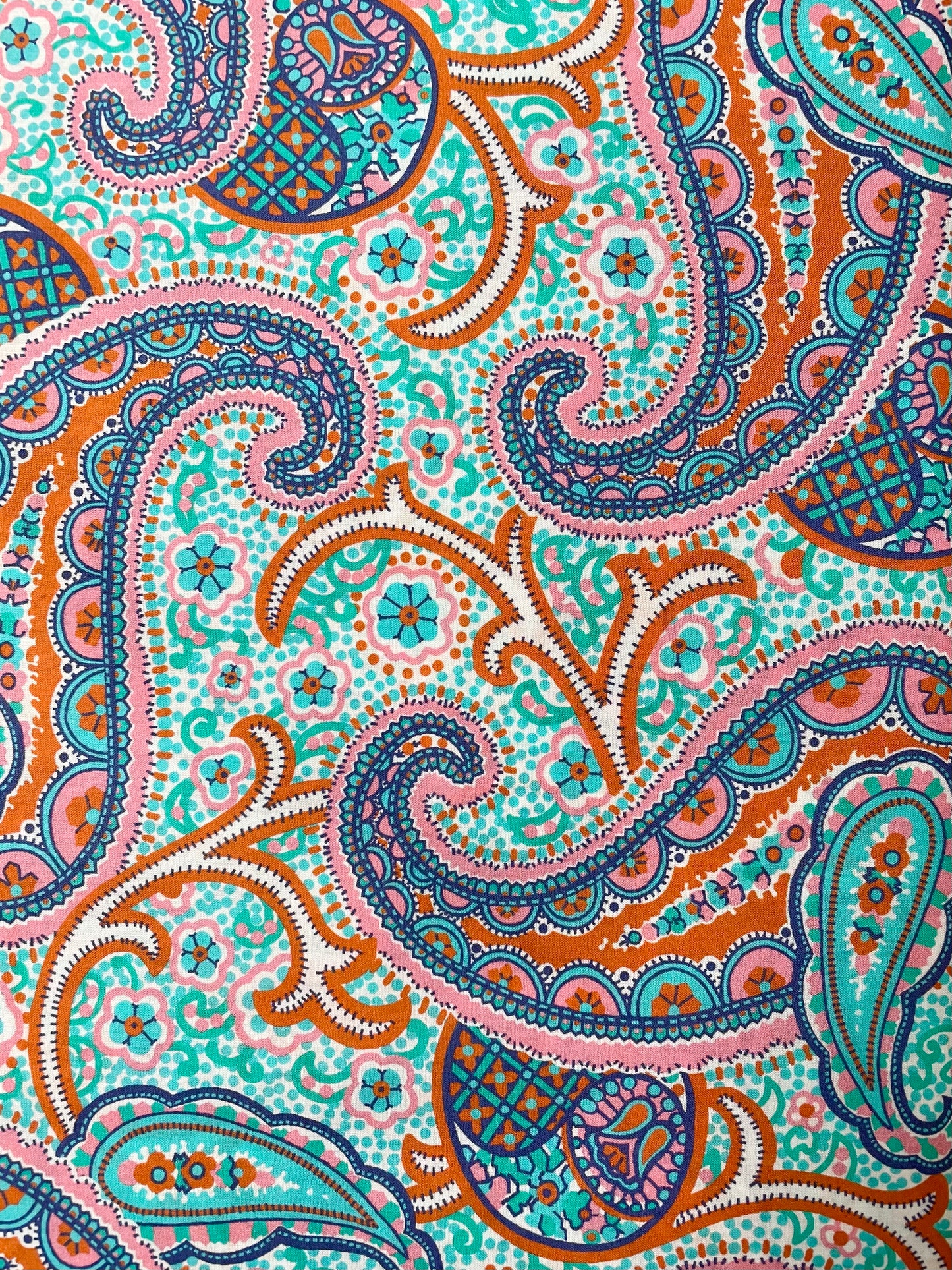 Pasha's Paisley D Liberty Tana Lawn Orangic