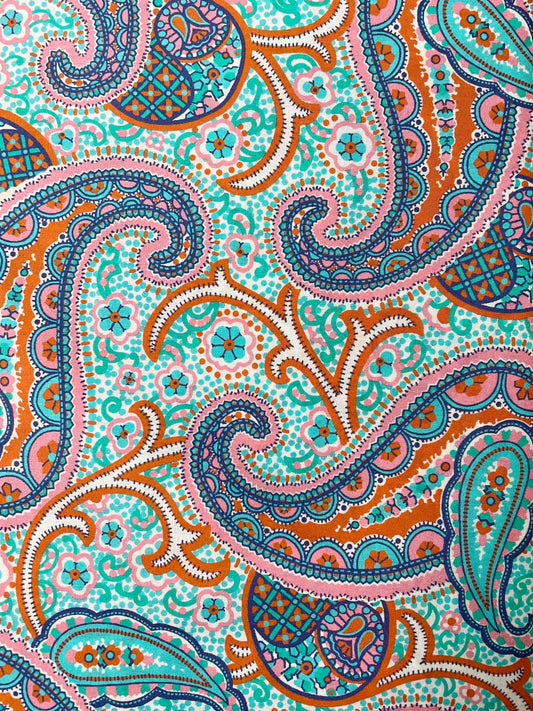 Pasha's Paisley D Liberty Tana Lawn Orangic