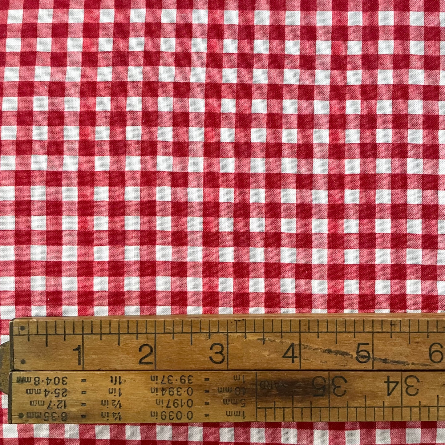 Ornamental Christmas - Red Gingham