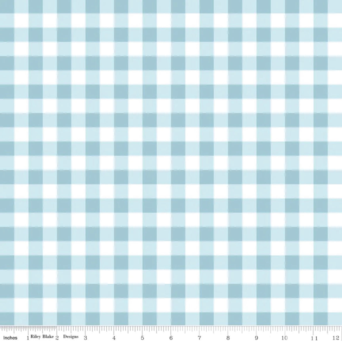 Simply Country Gingham - Denim - Riley Blake