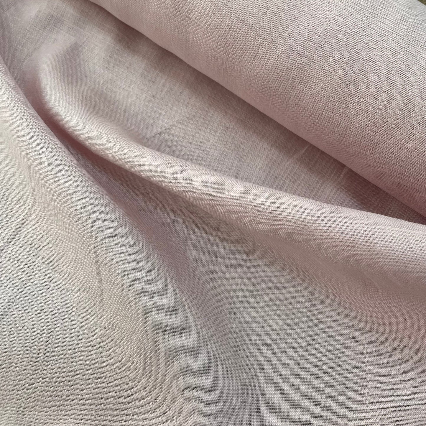 Mushroom - Linda Mid / Heavy Weight Plain Dyed Linen