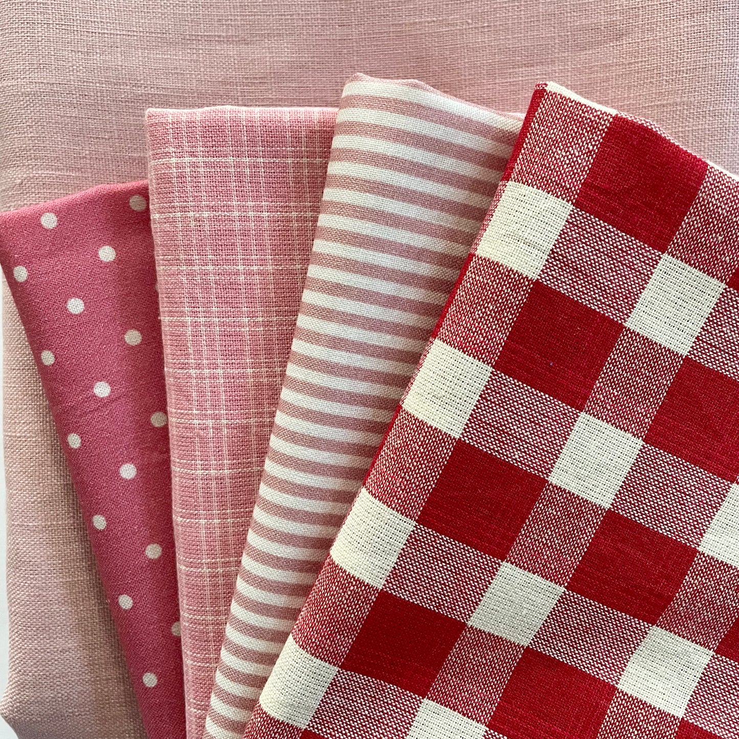 Mushroom - Linda Mid / Heavy Weight Plain Dyed Linen