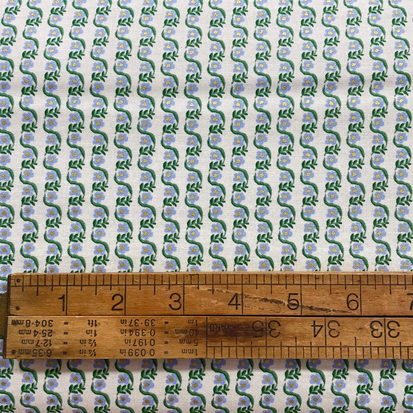 Rifle Paper Co - Bramble - Messina Stripe Blue Metallic