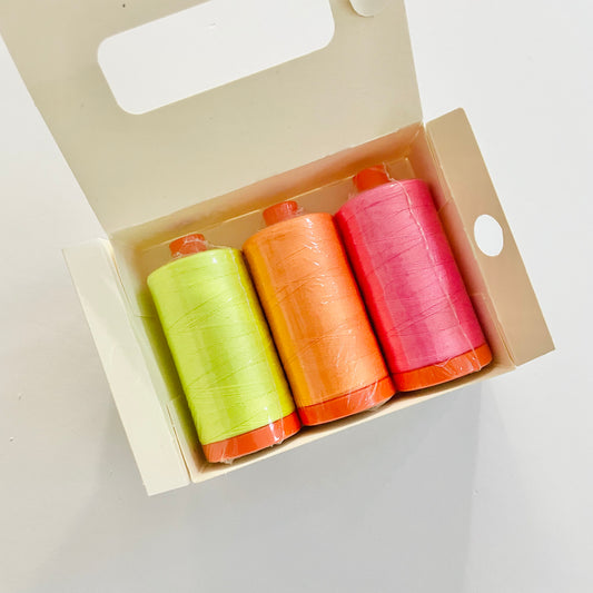 Aurifil Neons (Large Spools) by Tula Pink