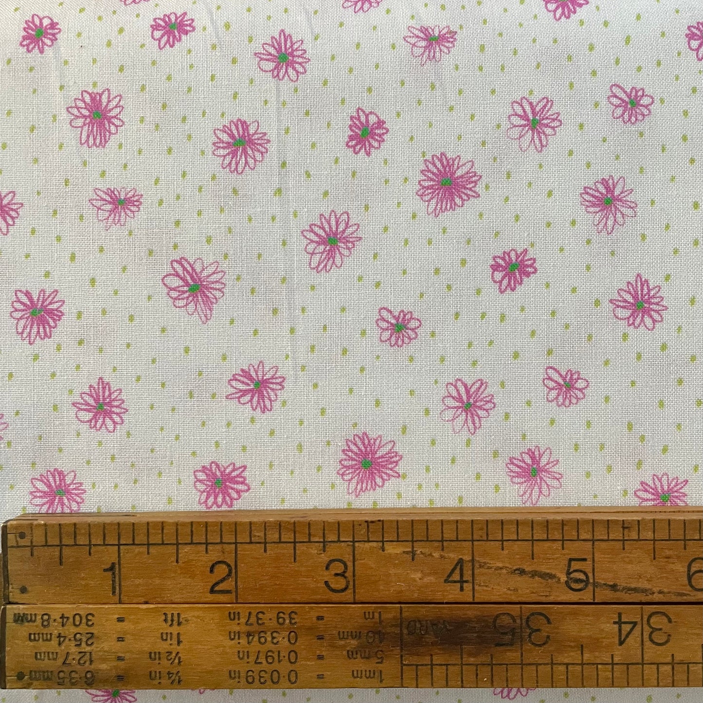 Nora - Japanese Low Volume Floral - Pink