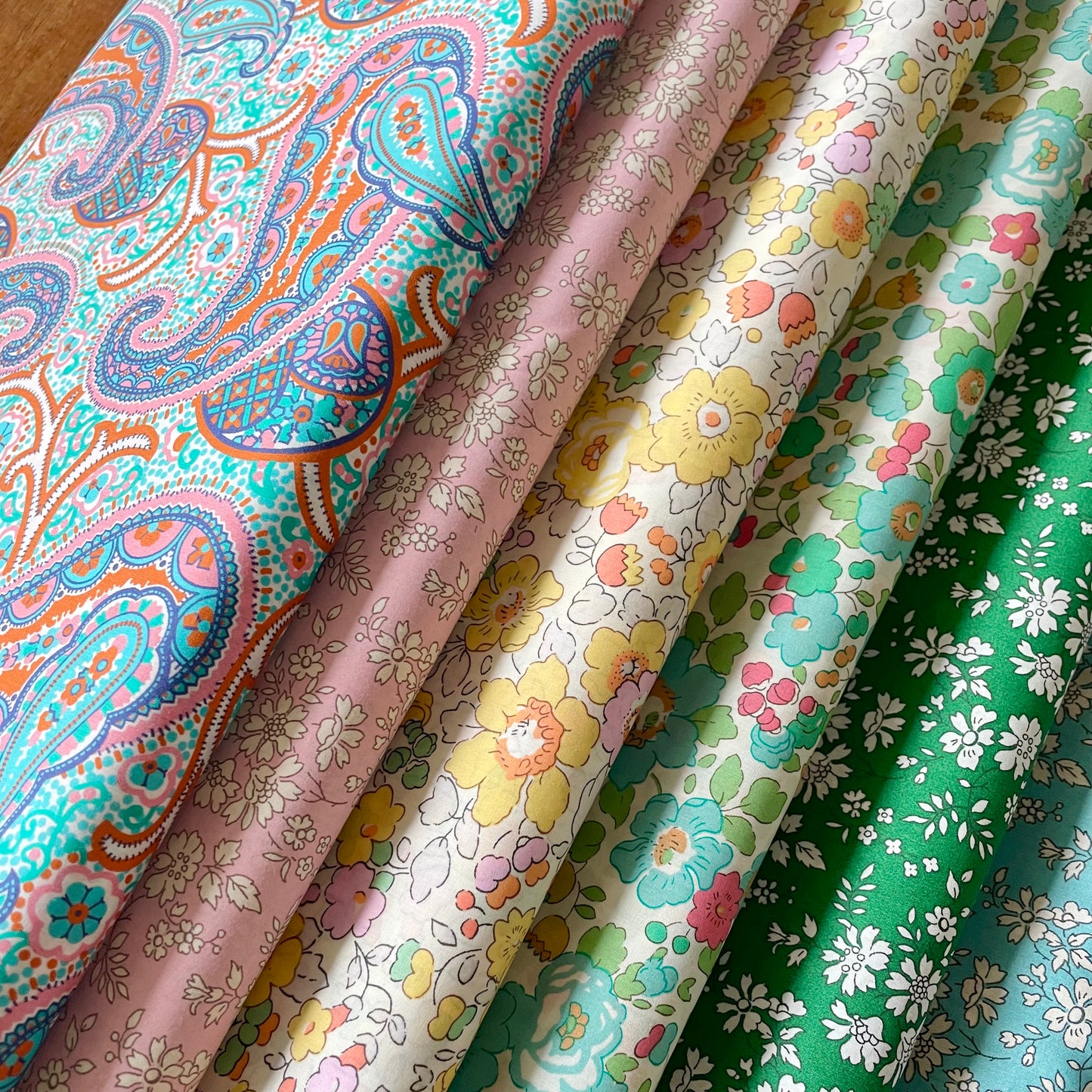 Pasha's Paisley D Liberty Tana Lawn Orangic