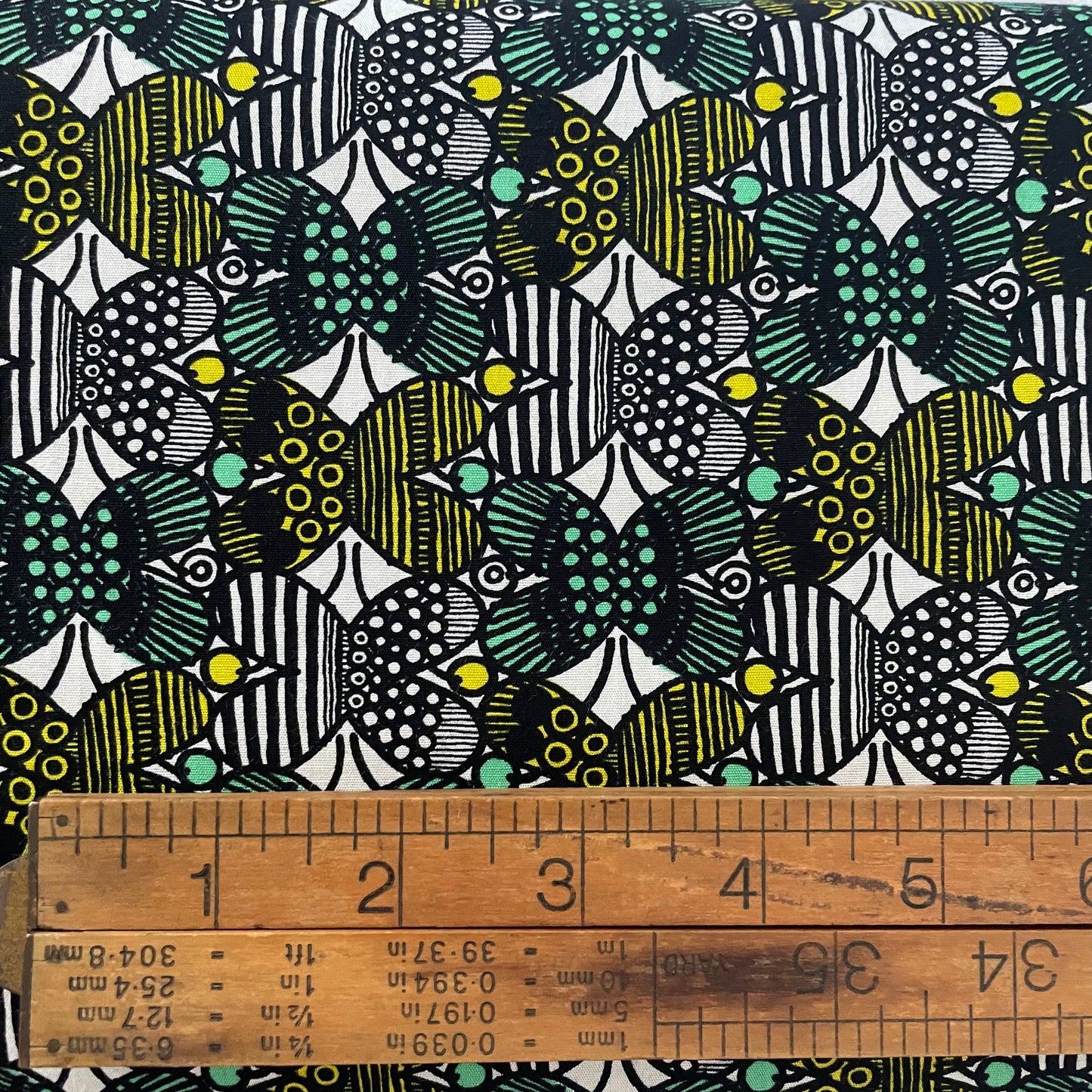 Kobayashi / Project by Cotton - Black and Green Stylised Butterfly