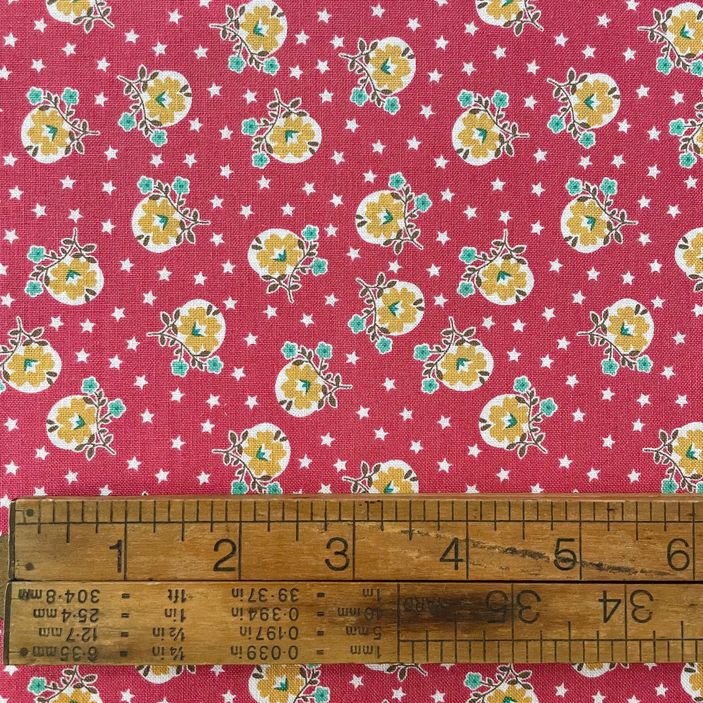 Home Town Lewis Tea Rose - Riley Blake