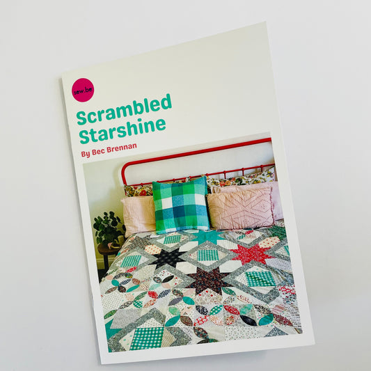 Scrambled Starshine Quilt (Hard Copy Booklet - A5)