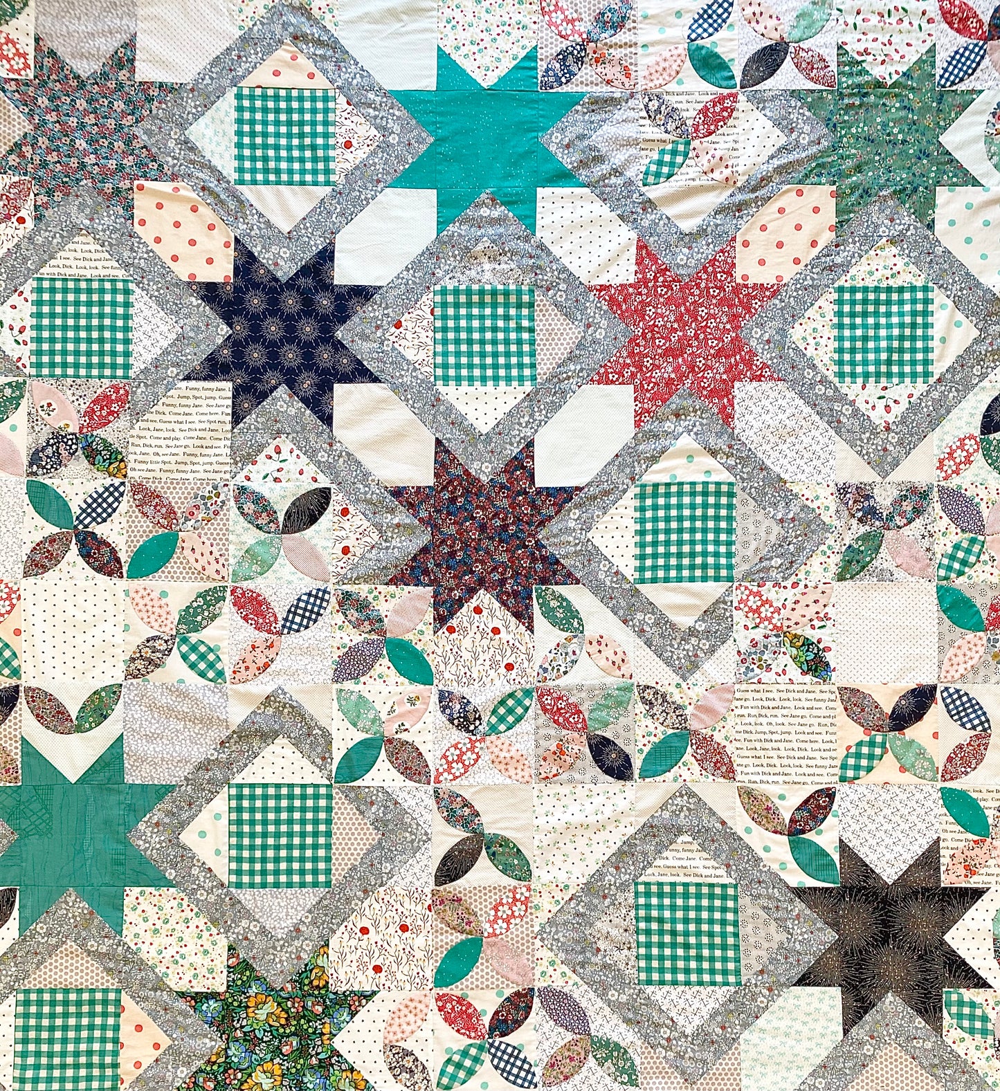 Scrambled Starshine Quilt (Digital Download - A4 PDF)