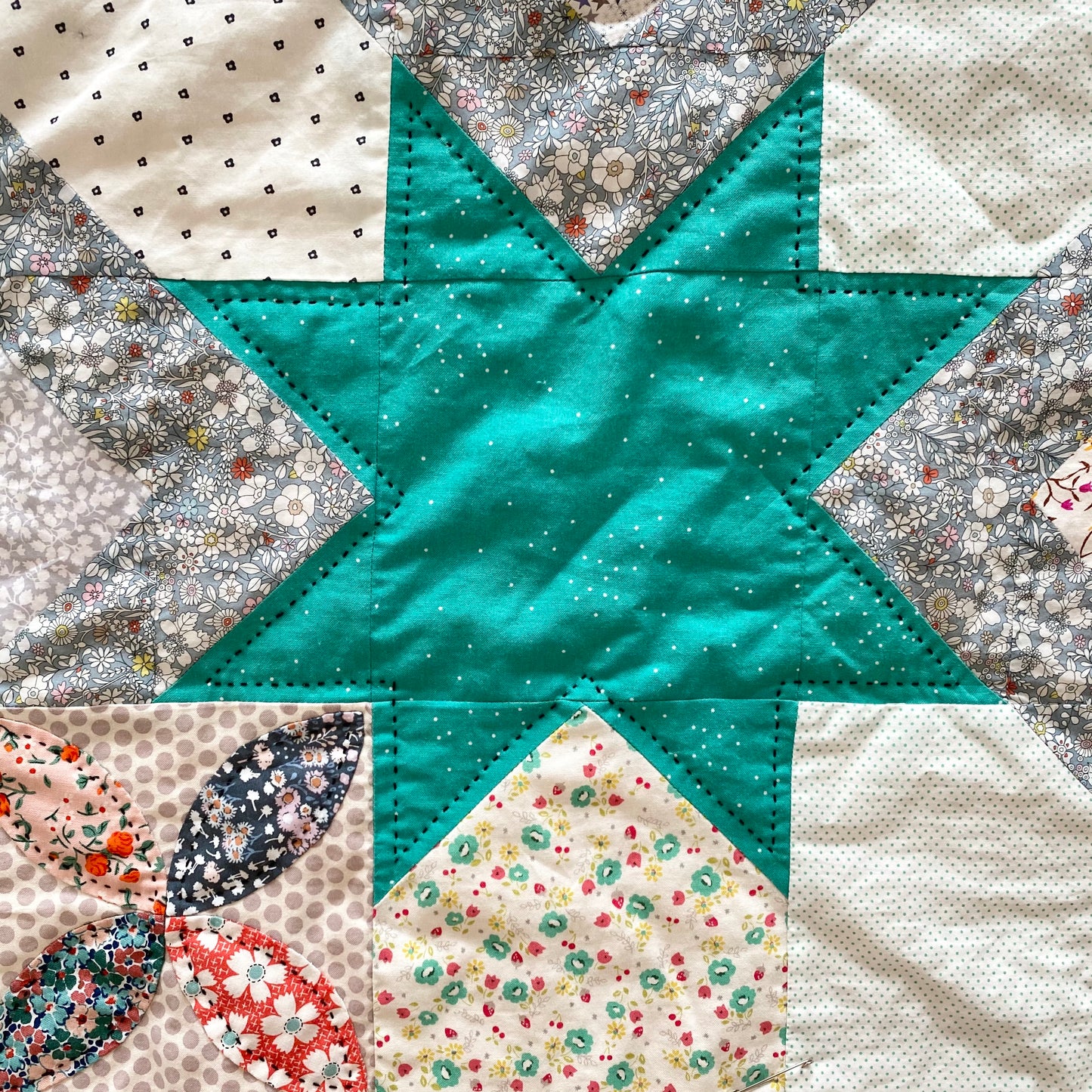 Scrambled Starshine Quilt (Digital Download - A4 PDF)